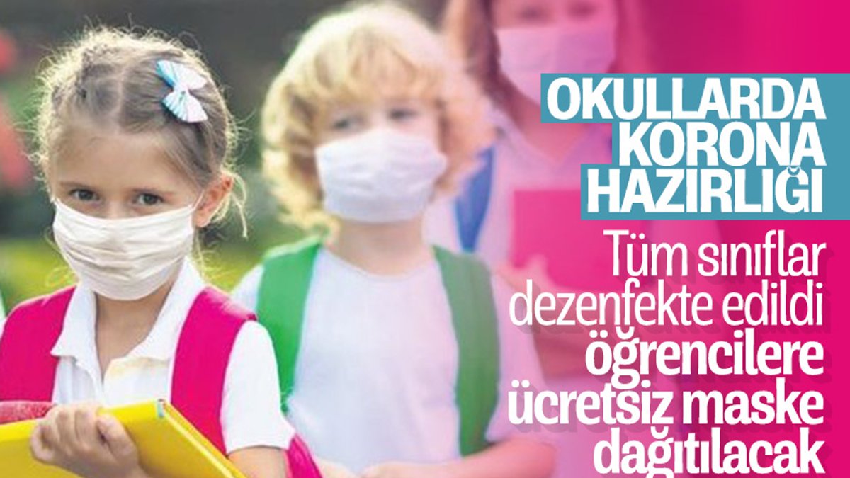 Bakan Ziya Selçuk, koronavirüse karşı okullarda alınan önlemleri açıkladı
