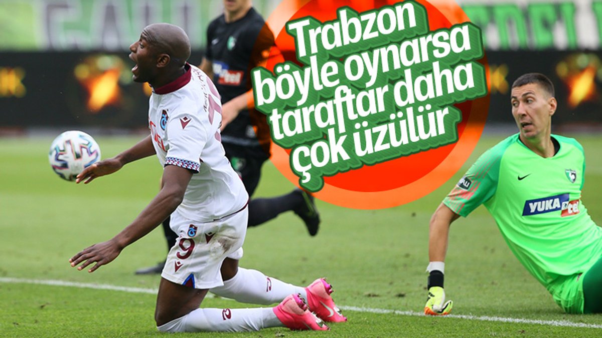 Trabzonspor'dan Denizlispor deplasmanında golsüz beraberlik