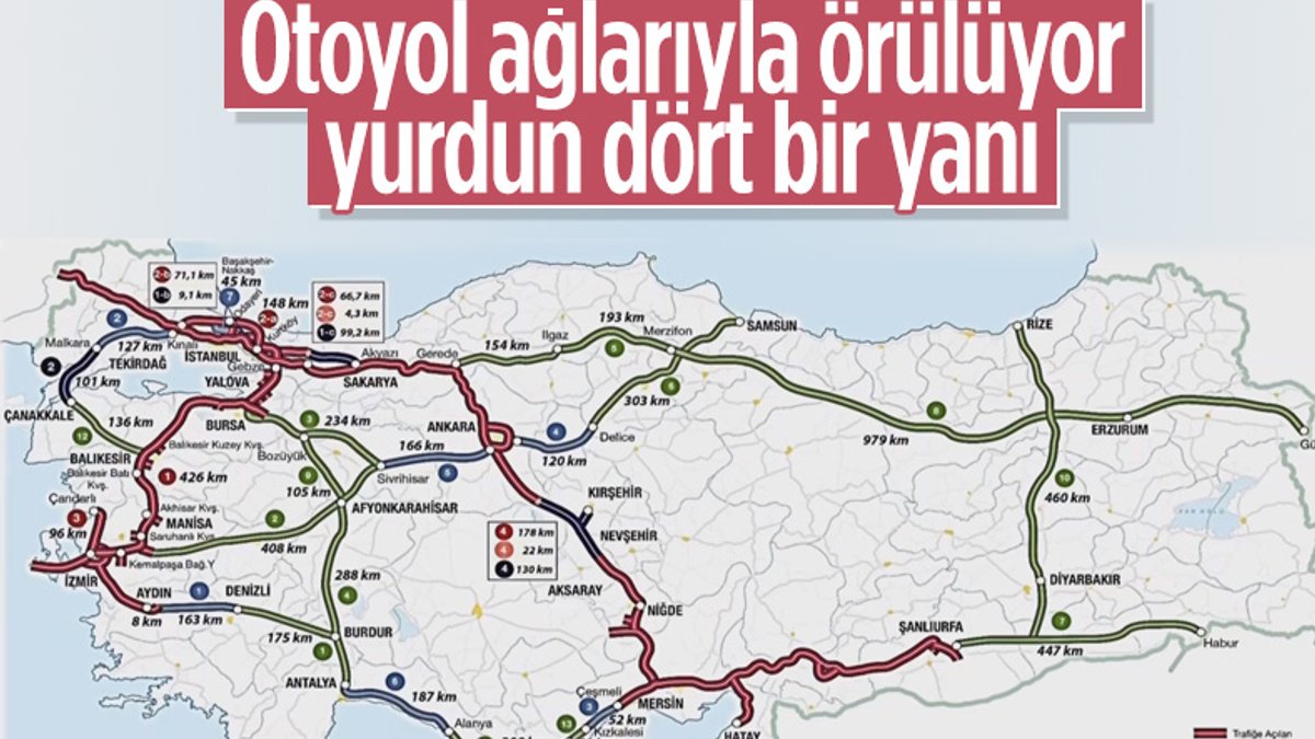 Kuzey Marmara Otoyolu'nun 5'inci kısmı açıldı