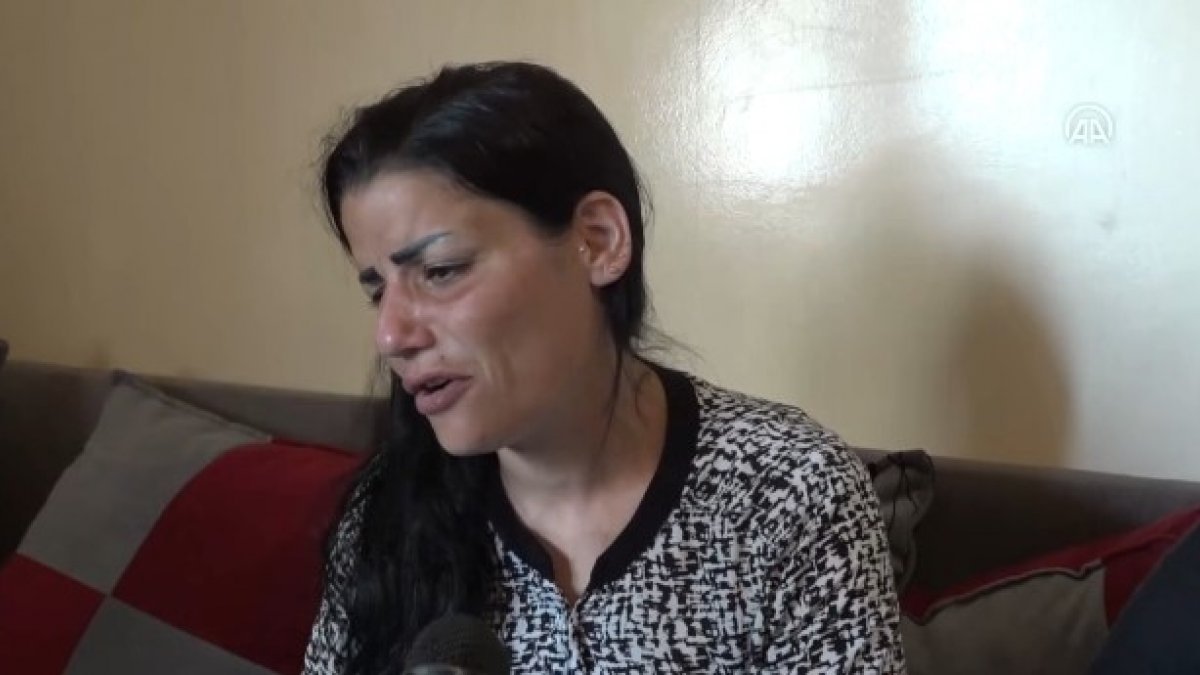Ölen bebeğini denize bırakmak zorunda kalan anneyi Türk askeri kurtardı