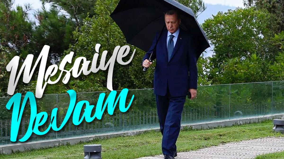 Cumhurbaşkanı Erdoğan fotoğraf paylaştı