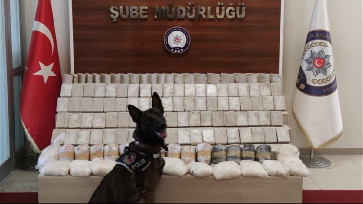 Türkiye'de son bir haftada 1 ton 66 kilogram eroin ele geçirildi