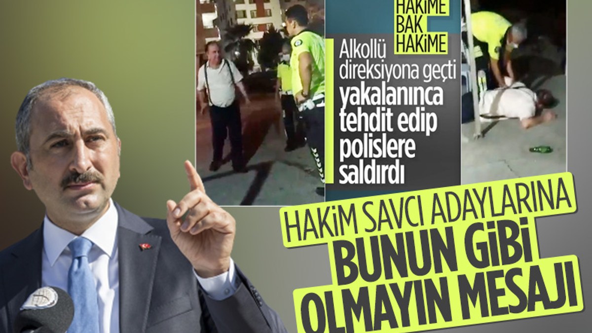 Adalet Bakanı Abdulhamit Gül'den hakim ve savcılara uyarı