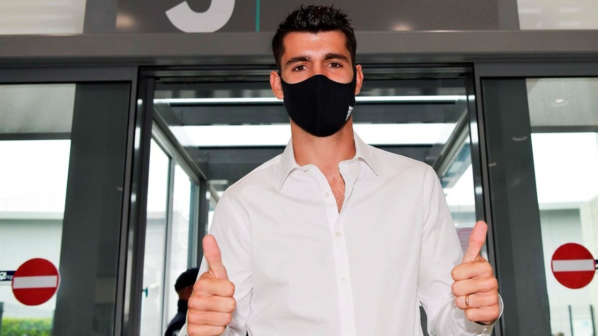 Alvaro Morata yeniden Juventus'ta