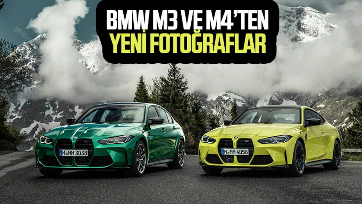 BMW M3 ve M4'ün yeni fotoğrafları ortaya çıktı