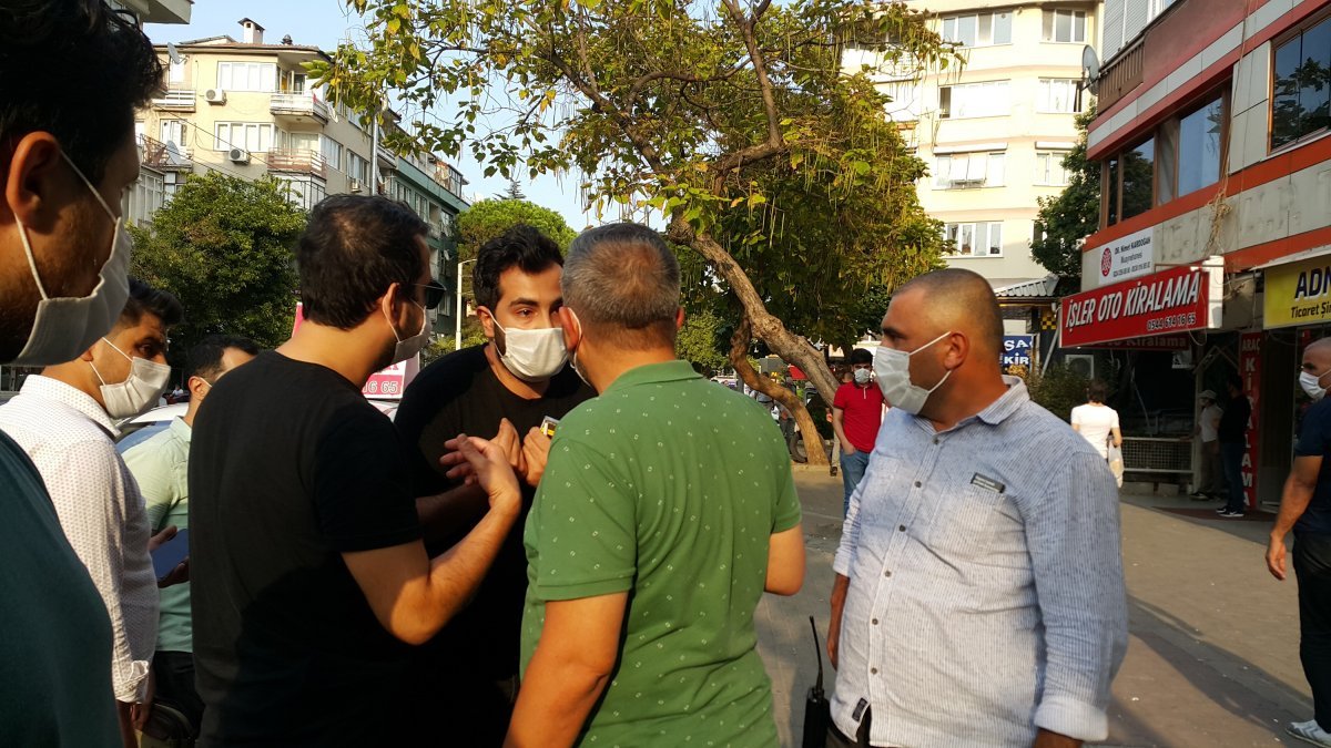 Bursa'da maskeler takılana kadar ceza kesildi