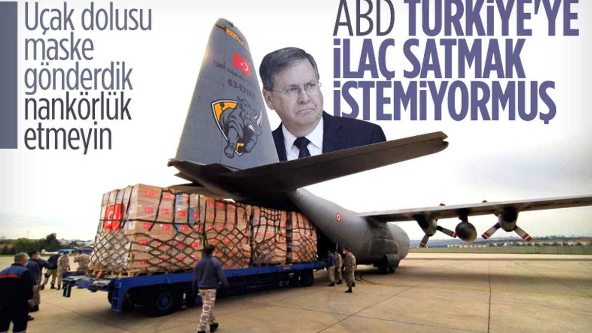 ABD'nin Türkiye Büyükelçisi David Satterfield: Türkiye'ye ilaç satışı durdurulabilir