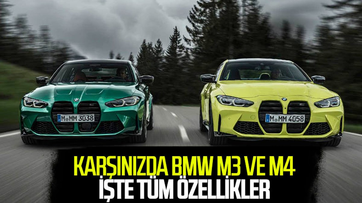 Merakla beklenen yeni nesil BMW M3 ve M4 tanıtıldı