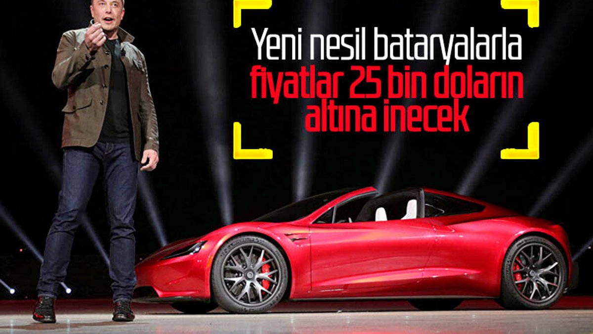 Tesla, 25 bin dolarlık elektrikli otomobil üretecek