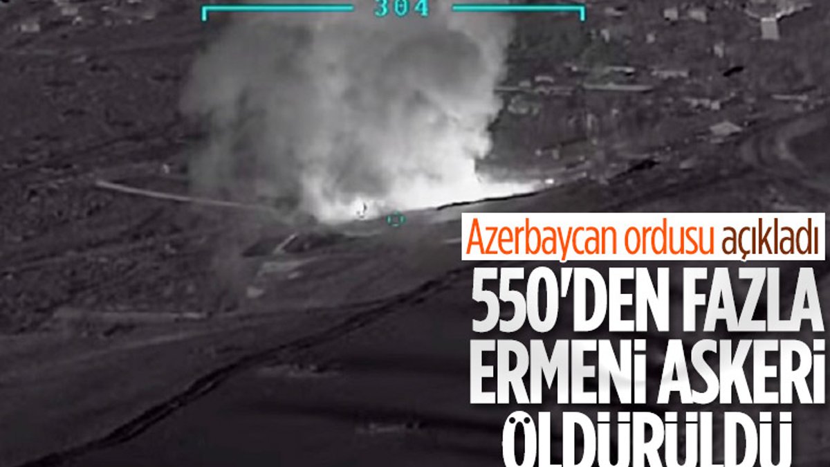Azerbaycan, öldürülen Ermeni askerlerinin sayısını açıkladı
