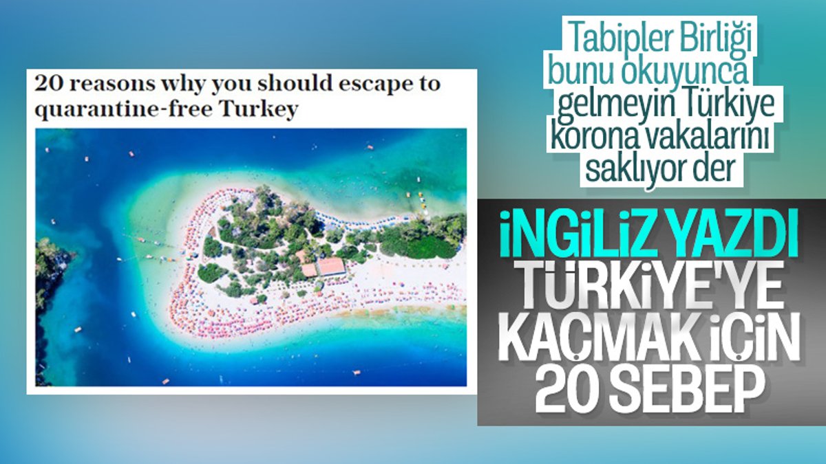 İngiliz basınından, tatilde Türkiye'ye gitmek için 20 sebep