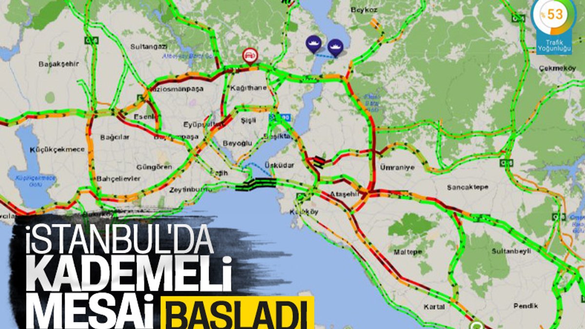 İstanbul'da 'kademeli mesai' uygulaması başladı
