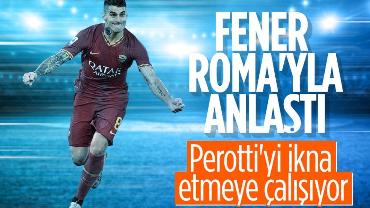 Fenerbahçe, Perotti transferi konusunda Roma ile anlaştı
