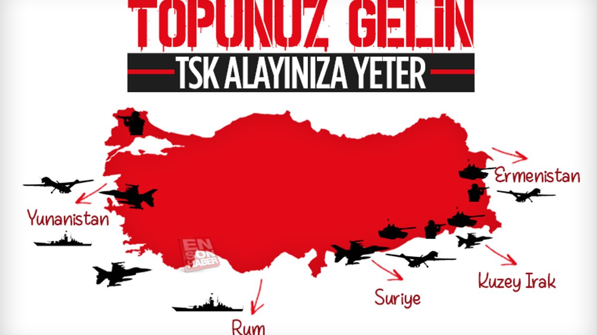 Türkiye'nin düşmanla mücadele verdiği 5 farklı cephe
