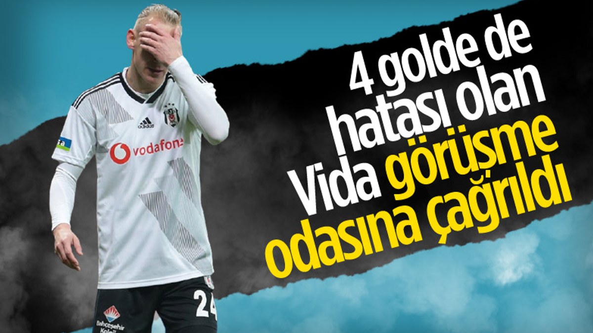Beşiktaş yönetimi, Domagoj Vida'yı uyaracak