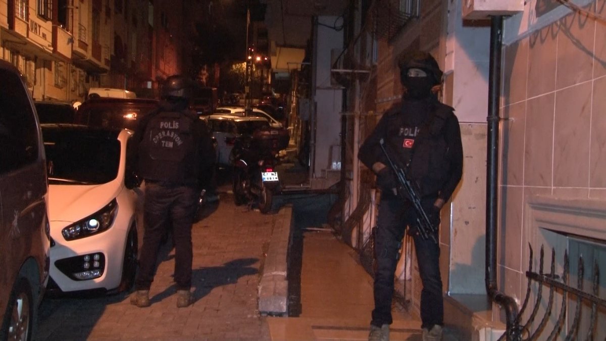 İstanbul'da DEAŞ ve HTŞ'ye operasyonlar düzenlendi
