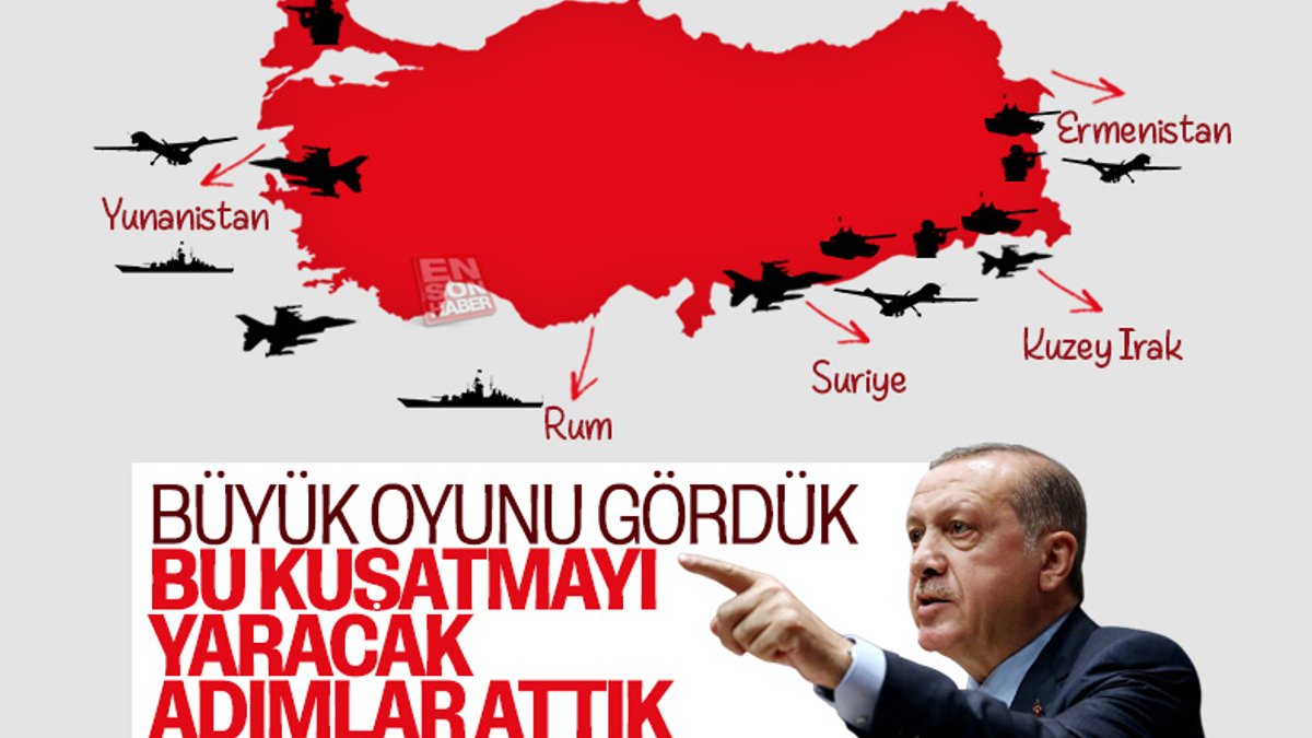 Cumhurbaşkanı Erdoğan: Türkiye kuşatma altına alınmak isteniyor