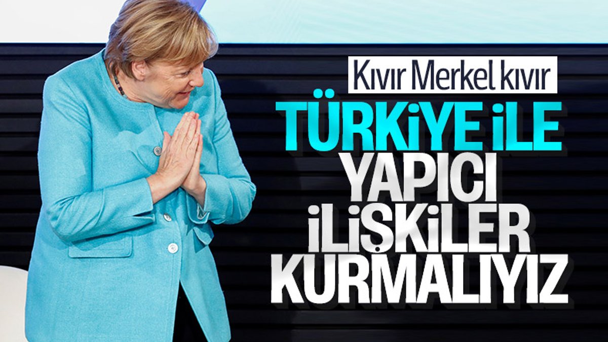 Almanya Başbakanı Angela Merkel: Türkiye ile yapıcı diyalog kurmamız gerekiyor