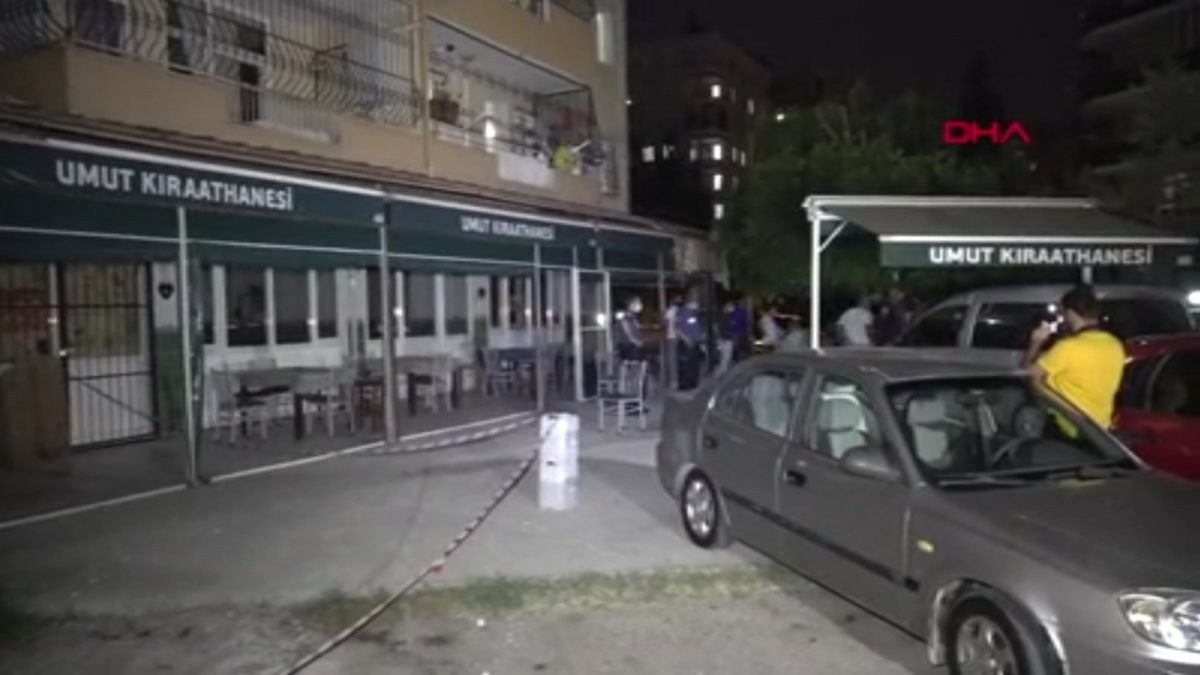 Adana'da bir polis memuru bıçaklandı, oğlu darbedildi