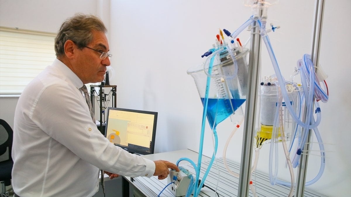 Koronavirüs hastaları için yerli kan pompası hazırlanıyor