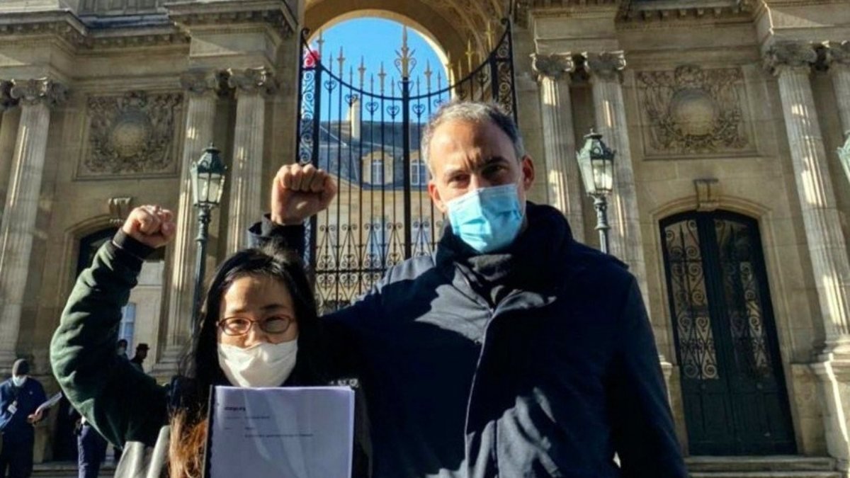 Fransa’da Uygur Türkleri için farkındalık kampanyası başlatıldı