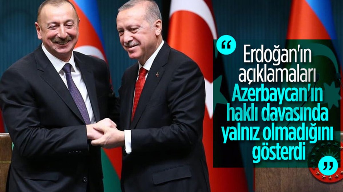İlham Aliyev, Cumhurbaşkanı Erdoğan'a mektup gönderdi