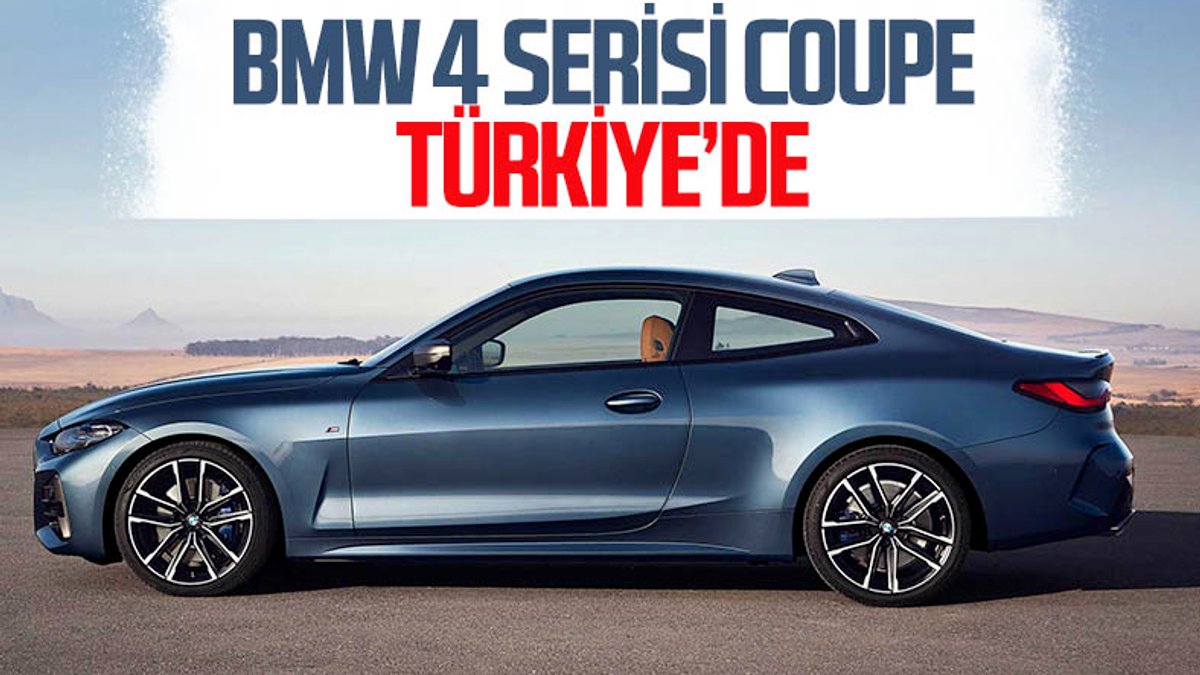 BMW 4 Serisi Coupe, 3 farklı motor seçeneğiyle ülkemize geldi