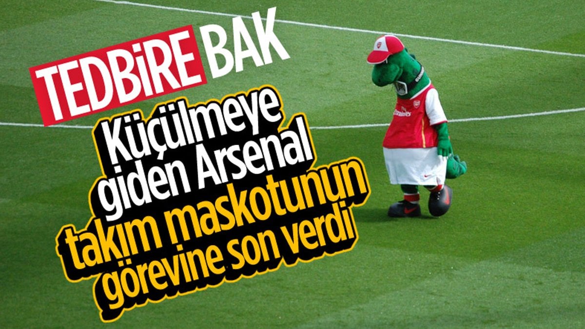 Arsenal, takım maskotu Gunnersaurus'un görevine son verdi