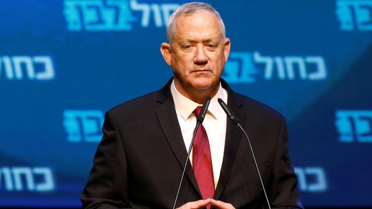 İsrail Savunma Bakanı Benny Gantz, Türkiye'yi suçlamaya kalktı