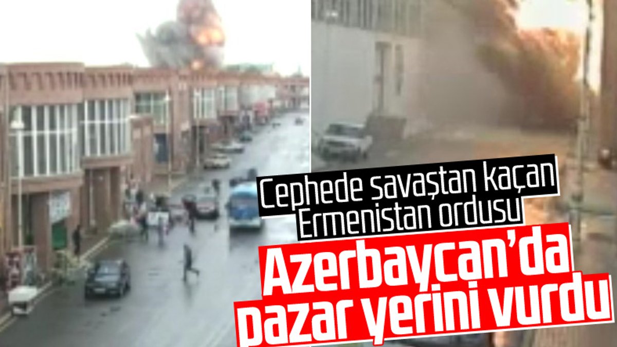 Ermenistan, Gence şehrinde sivilleri hedef aldı