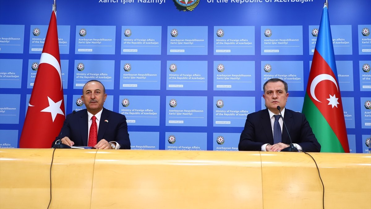 Mevlüt Çavuşoğlu ve Azerbaycan Dışişleri Bakanı'ndan ortak açıklama