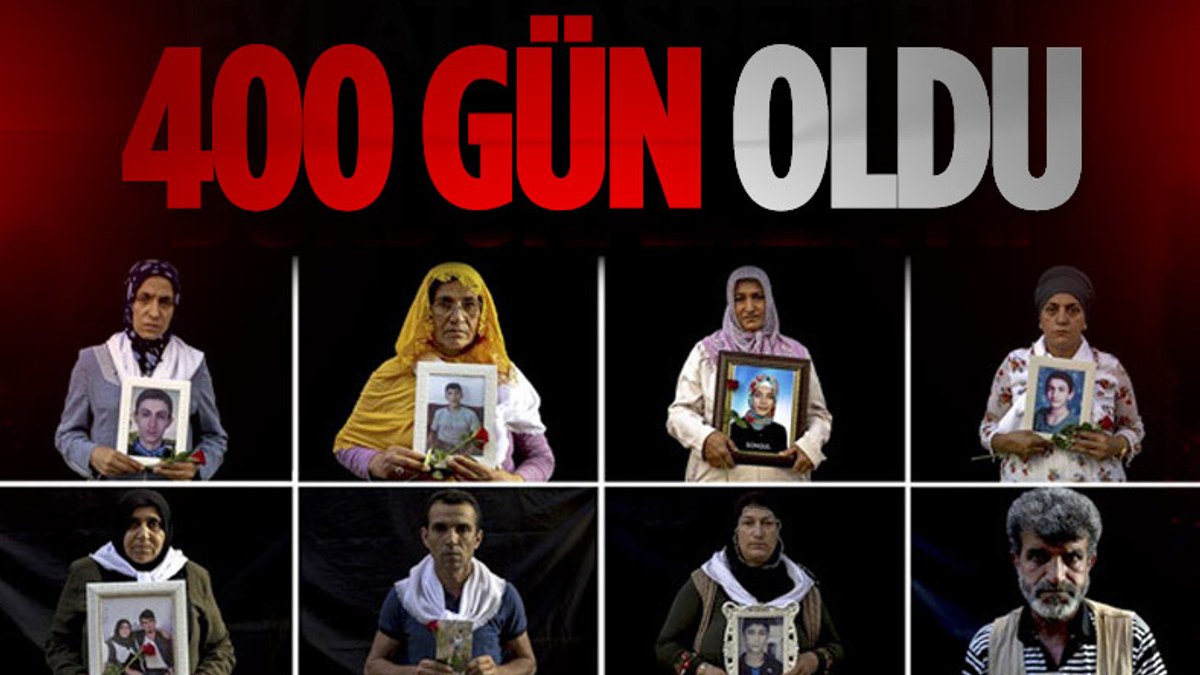 HDP önündeki ailelerin evlat nöbeti 400'üncü gününde