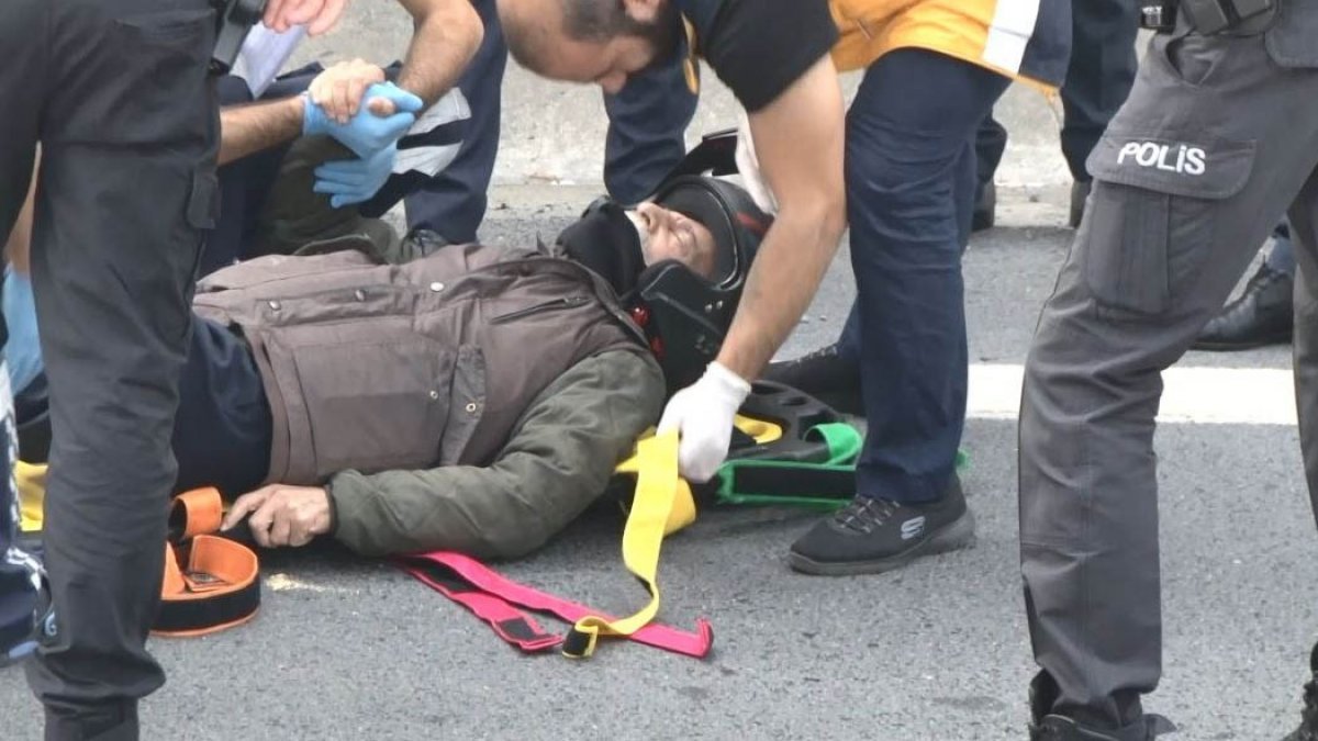 İstanbul’da yolu karıştıran sürücü kazaya neden oldu