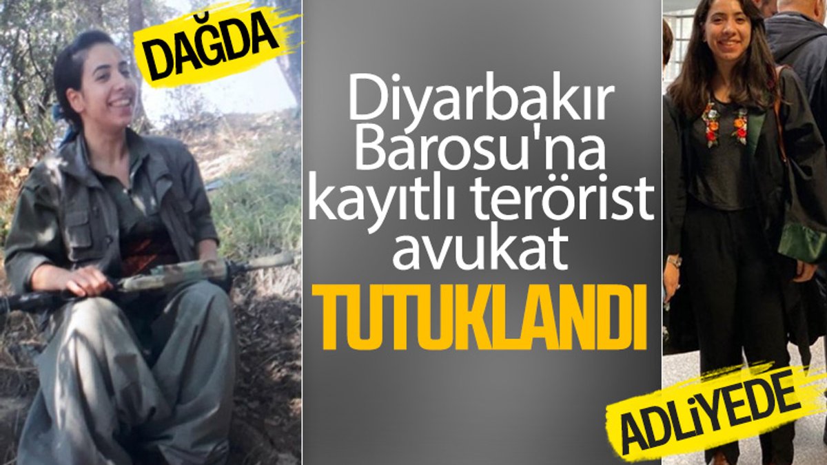 Öldürülen teröristin sağ kolu olan avukat tutuklandı