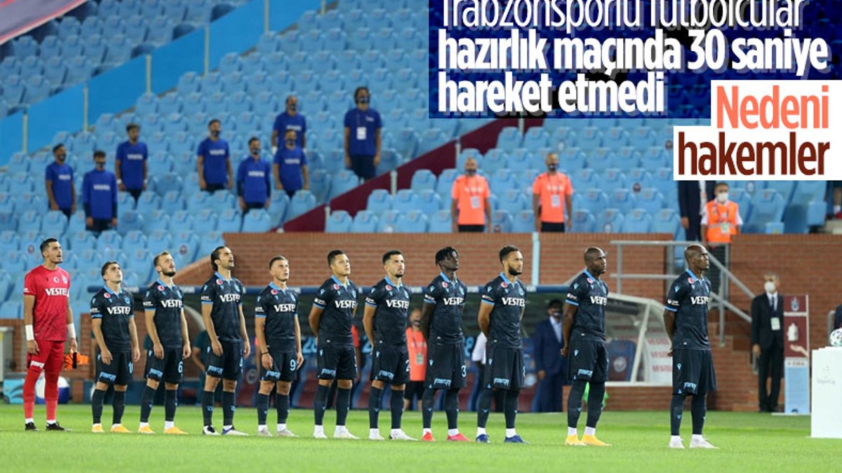 Trabzonspor'dan hakem protestosu