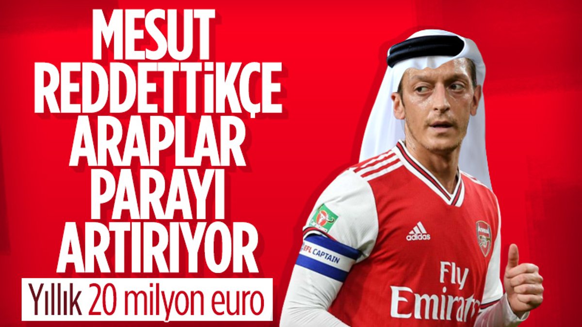 Al Nassr'dan Mesut Özil'e 20 milyon euro