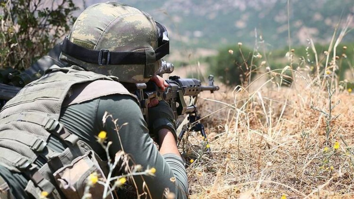 Barış Pınarı bölgesine taciz ateşi açan 3 terörist öldürüldü