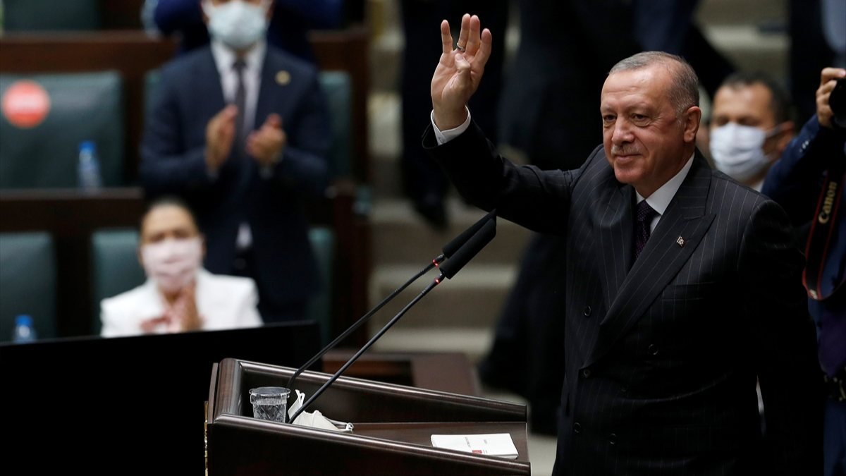 Cumhurbaşkanı Recep Tayyip Erdoğan, AK Parti Grup Toplantısı'nda konuştu