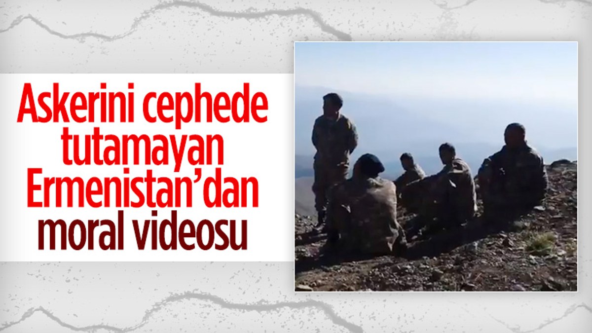Ermenistan ordusu moral videosu hazırladı