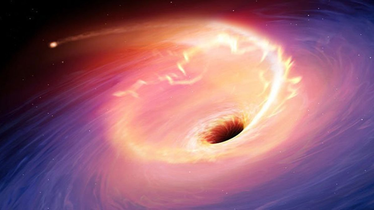 Dev kara deliğin yuttuğu yıldız Dünya'dan gözlemlendi