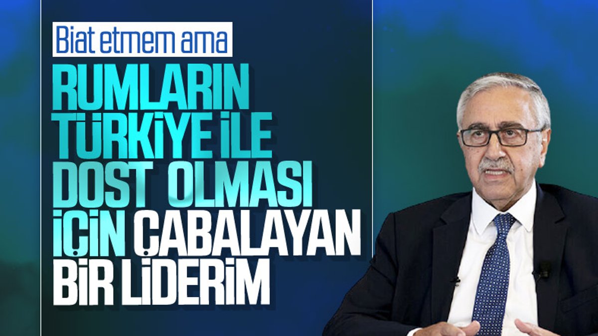Mustafa Akıncı'dan 'Türkiye' açıklaması
