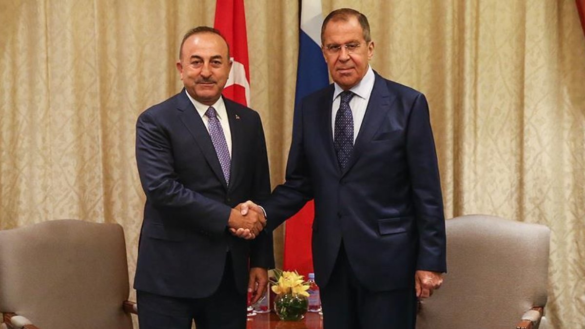 Mevlüt Çavuşoğlu, Rusya Dışişleri Bakanı Sergey Lavrov ile görüştü