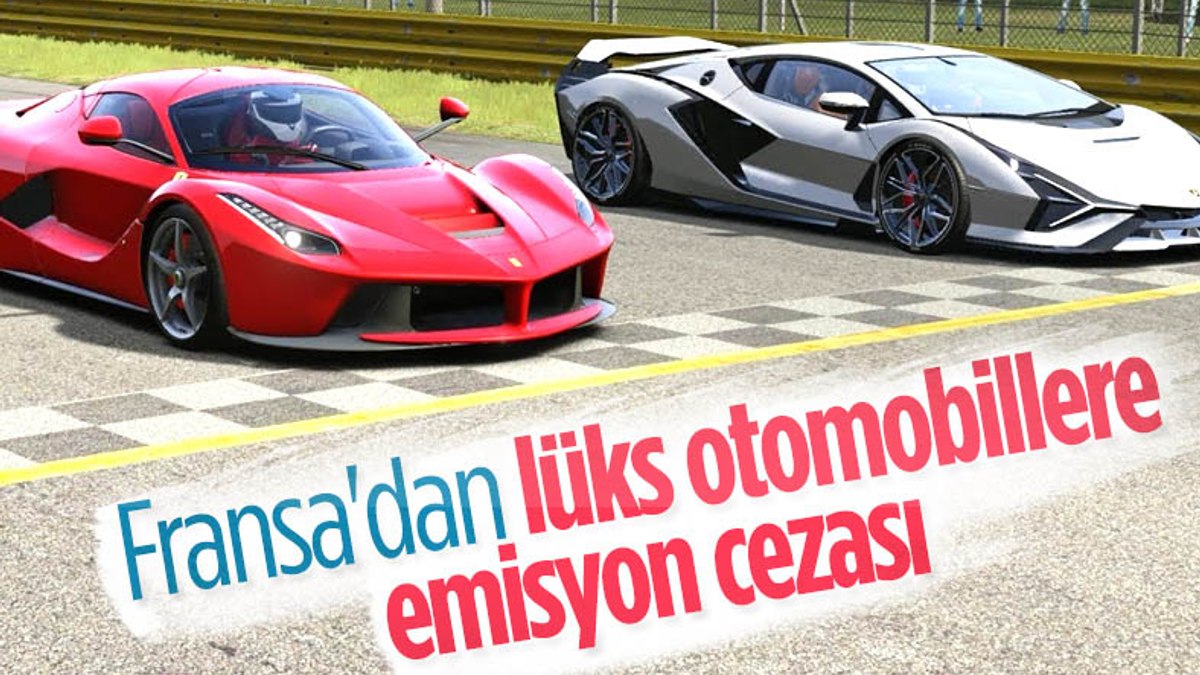 Fransa'da satılacak lüks otomobillerin başı emisyon kararıyla dertte