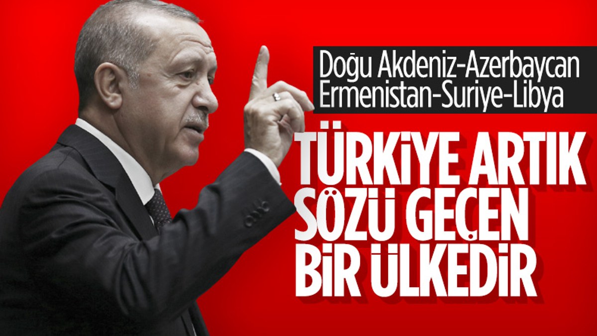 Cumhurbaşkanı Erdoğan Türkiye'nin konumunu değerlendirdi