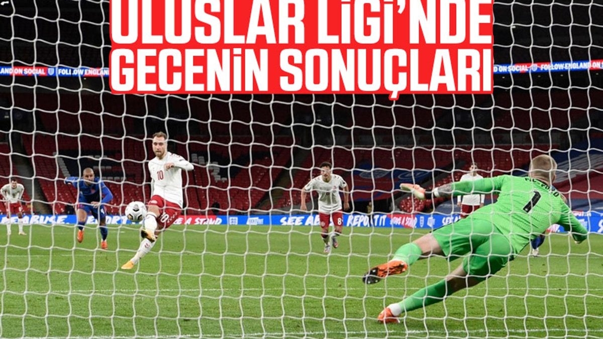 UEFA Uluslar Ligi'nde gecenin sonuçları