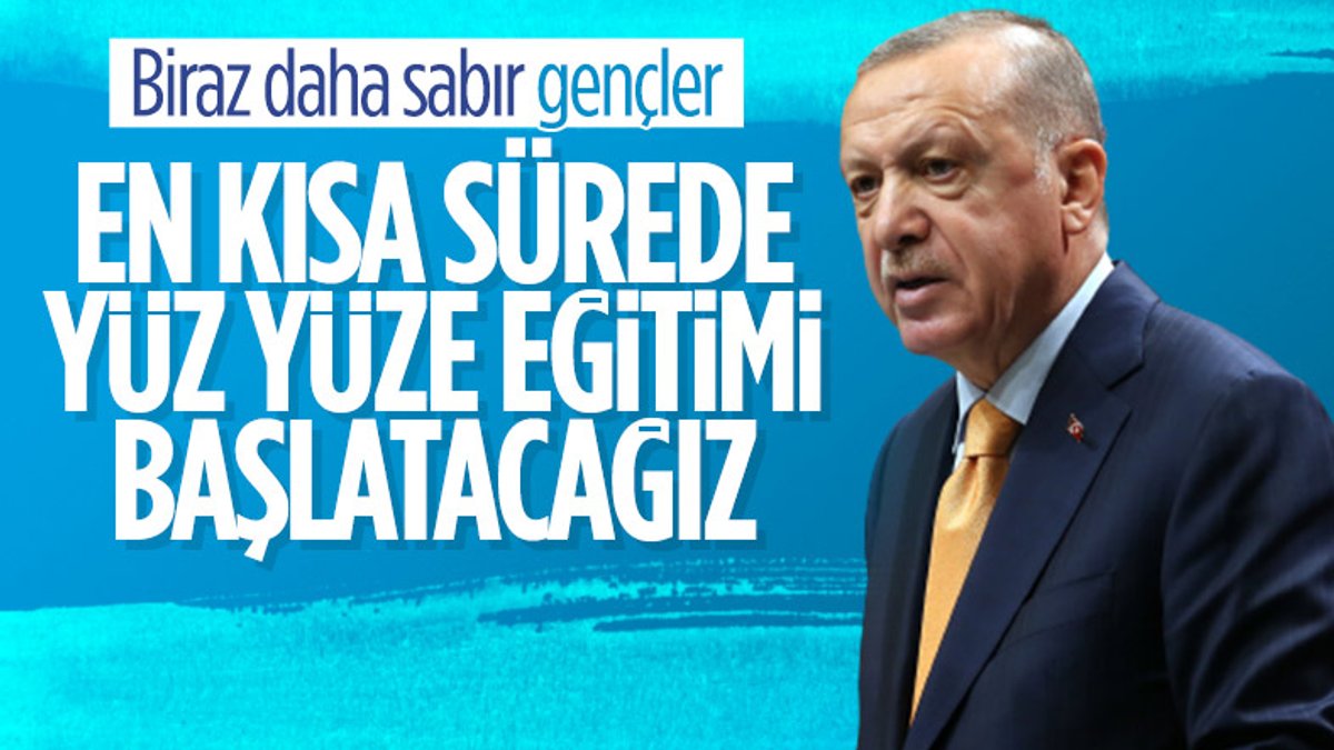 Cumhurbaşkanı Recep Tayyip Erdoğan, 2020-2021 YÖK Akademik Yılı Açılış Töreni'ne katıldı