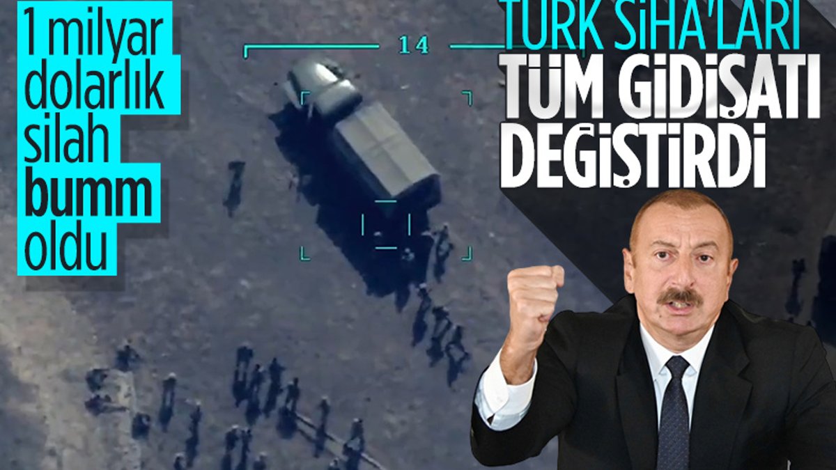 Aliyev: Savaşın gidişatını Türk SİHA'ları değiştirdi