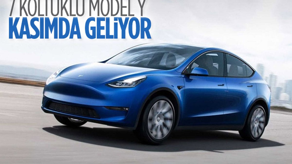 Tesla, 7 koltuklu Model Y'nin üretimine kasımda başlıyor