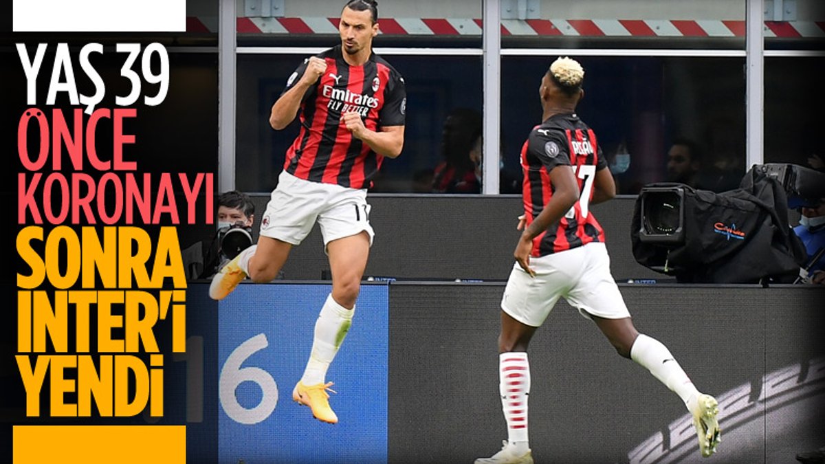 Milan, Inter'i Ibrahimovic'in golleriyle yıktı