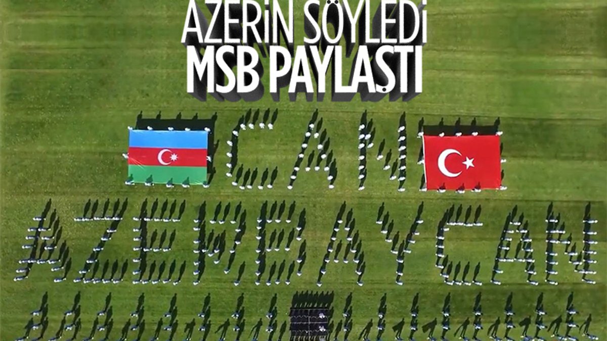 Milli Savunma Bakanlığı'ndan 'Can Azerbaycan' klibi